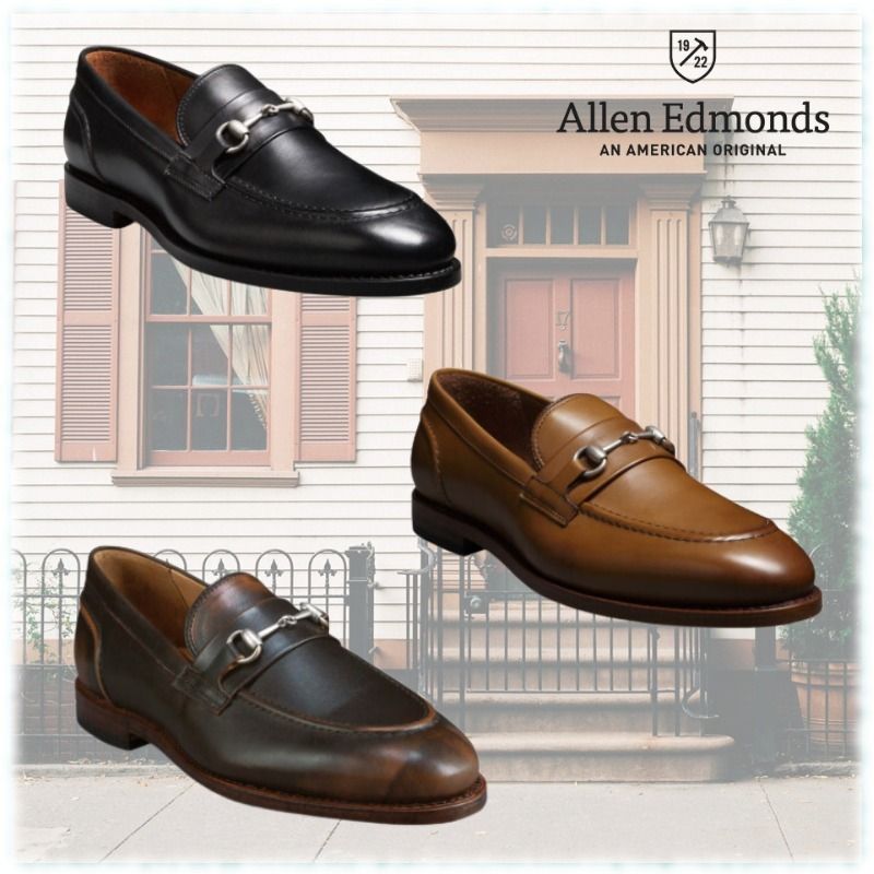 米大統領愛用Brand☆ Allen Edmonds Randolph レザーローファー