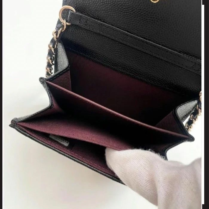 CHANEL【ミニチェーンウォレット】カードケース (CHANEL/カード