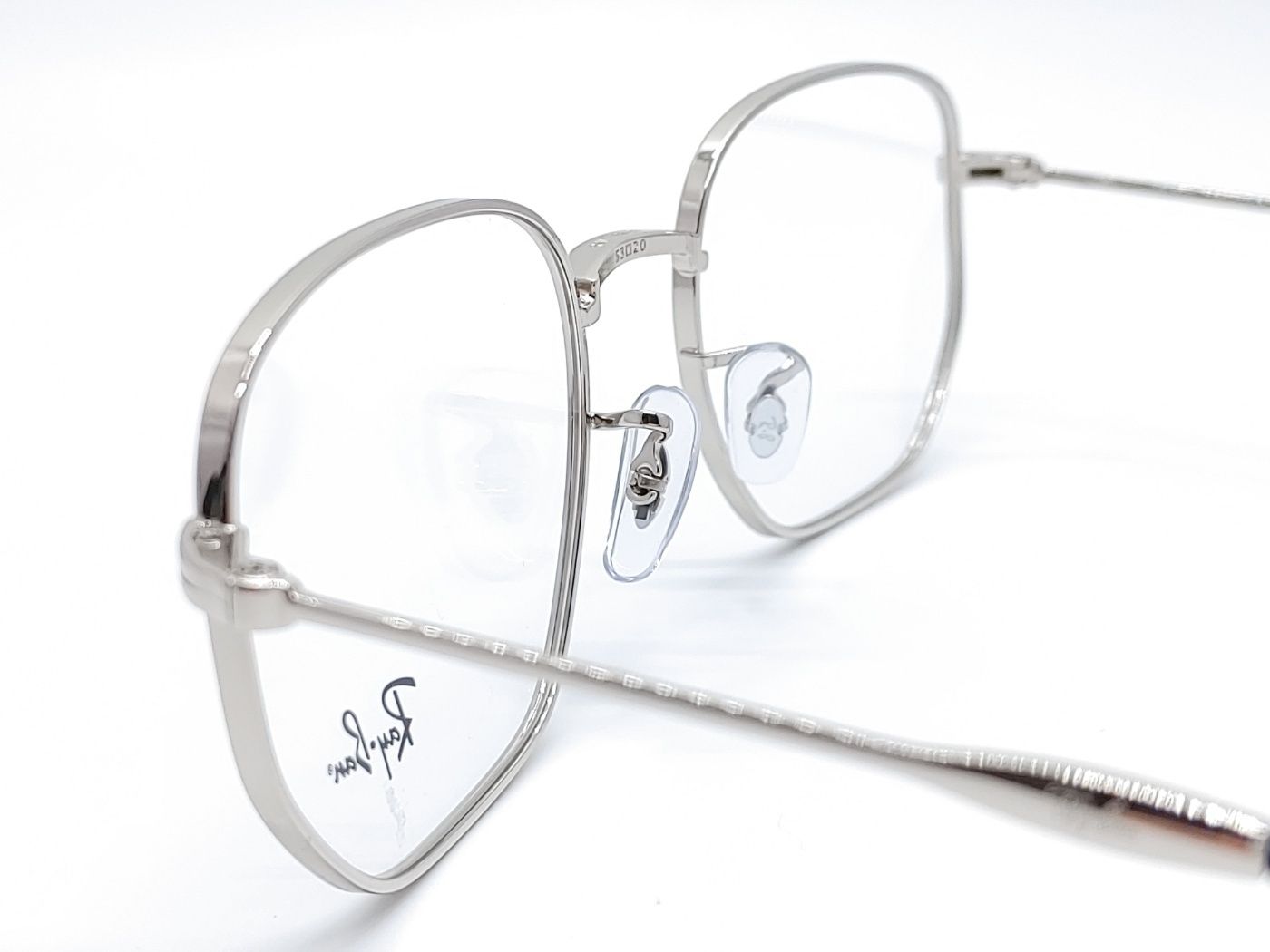 【Ray Ban】純正★RB6496 2501★遊光シルバー長方形フレーム★ Ray Ban】純正☆RB6496 2501☆遊光シルバー長方形フレーム