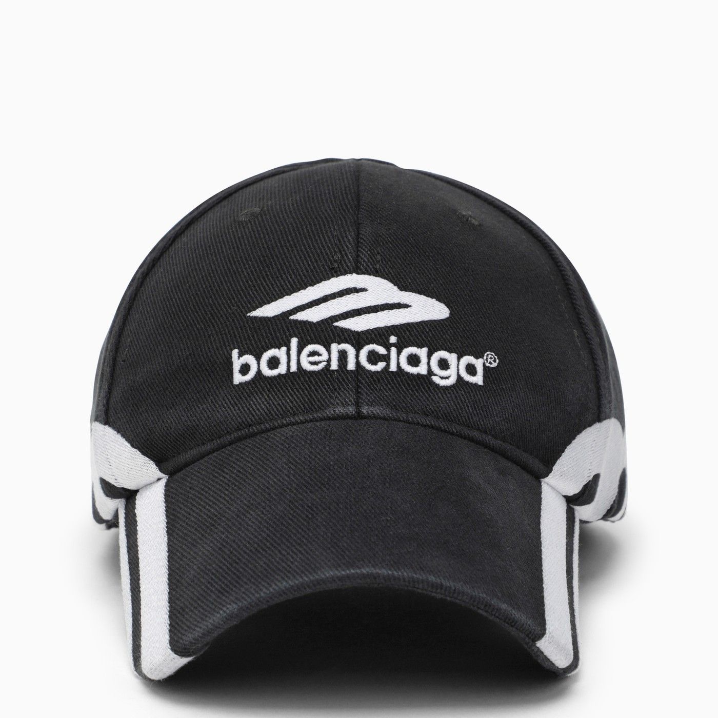正規店買付【BALENCIAGA】ロゴ ブラック キャップ (BALENCIAGA