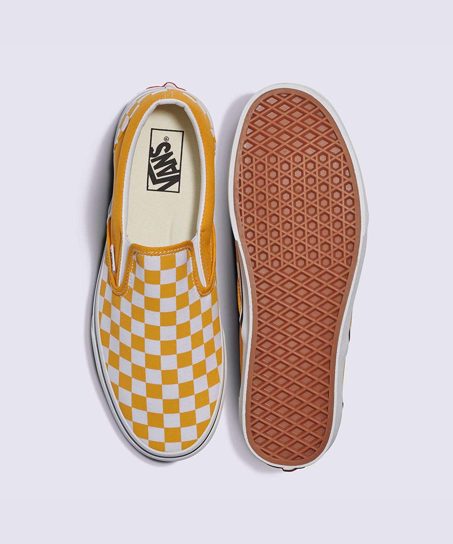 [VANS] スリッポン CLASSIC SLIP-ON チェッカーボード イエロー VANS] スリッポン CLASSIC SLIP-ON チェッカーボード イエロー