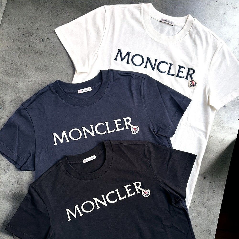 MONCLER/モンクレール ロゴTシャツ身幅約58㎝