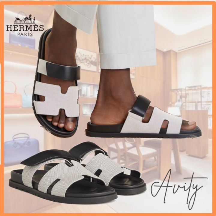 HERMES サンダル シプレ 25SS 春夏 白黒 快適な履き心地 Cypre サンダル 《シプレ》 | Hermès - エルメス-公式サイト