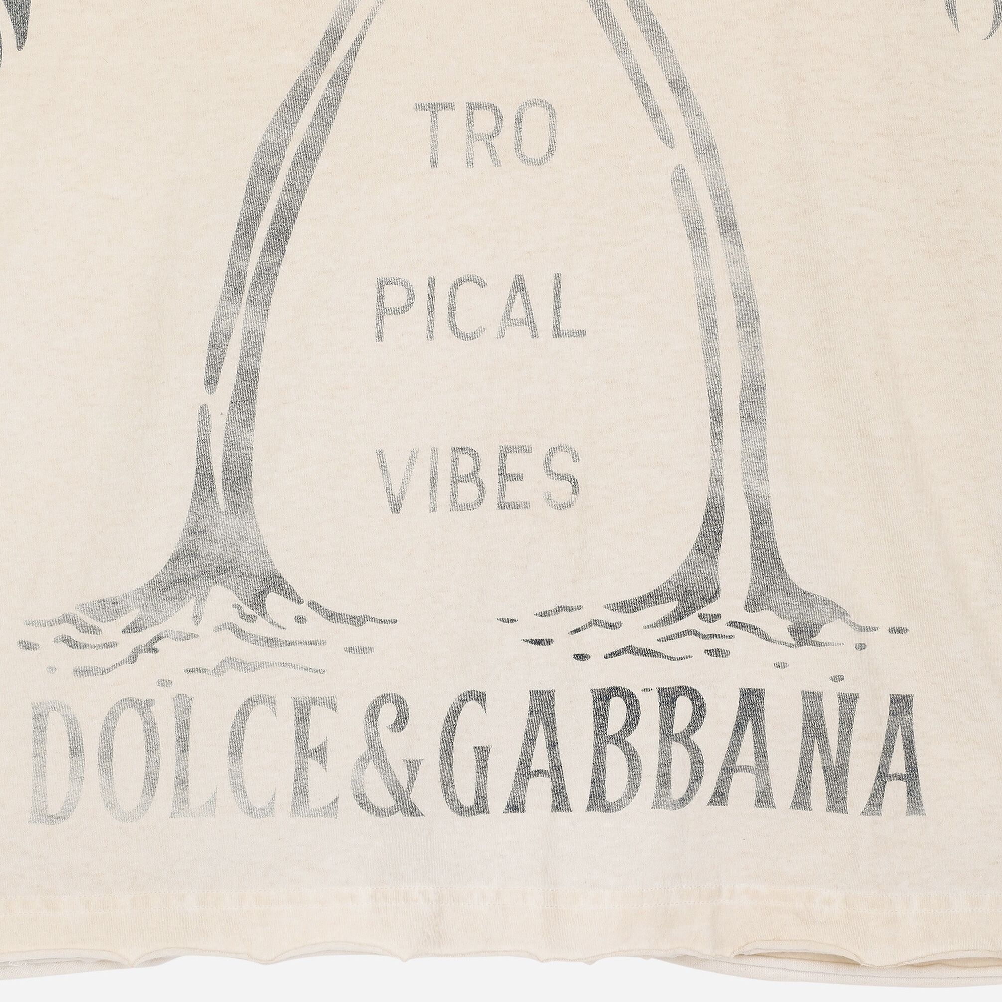 DOLCE & GABBANA 新作 半袖Tシャツ Banana コットン お洒落 DOLCE & GABBANA 新作 半袖Tシャツ Banana コットン お洒落