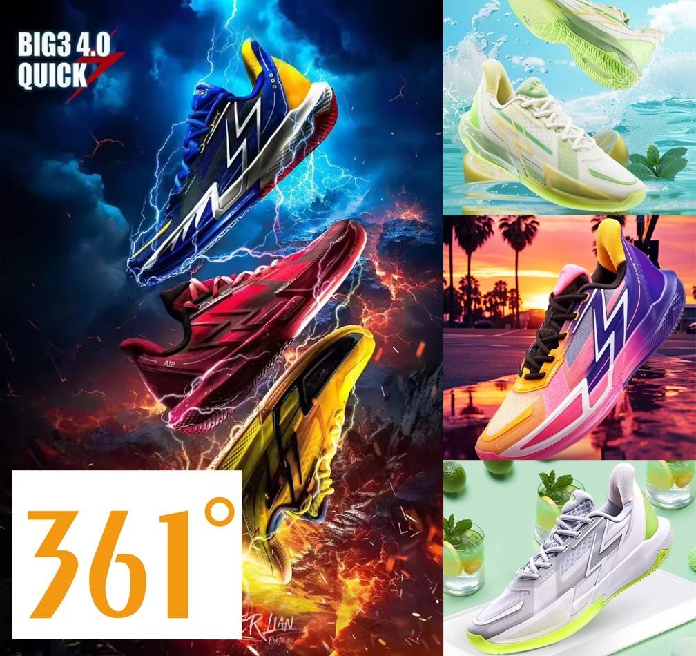 送料関税込み[361°]BIG3 スニーカー★日本未入荷★大人気★新作 送料関税込み[361°]BIG3 5.0 Quick PRO☆日本未入荷☆新作