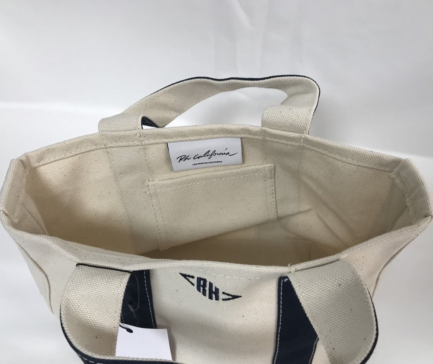 定番☆Ron herman Organic Canvas Tote Bag (XS) 大人気 上品