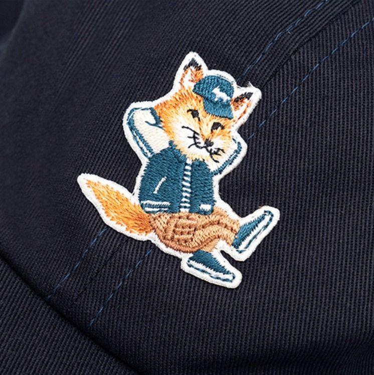 ☆韓国の人気☆【MAISON KITSUNE】☆DRESSED FOX PATCH CAP