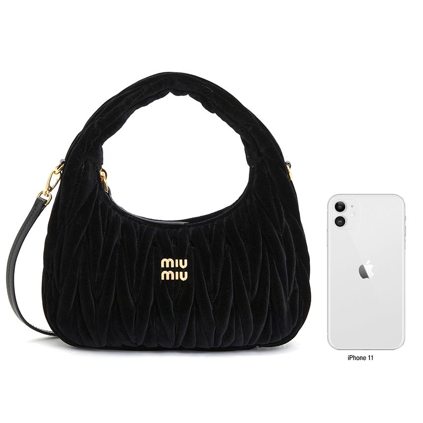 ミュウミュウ ショルダーバッグ 5BC125 2EOM F0002 OOY (MiuMiu