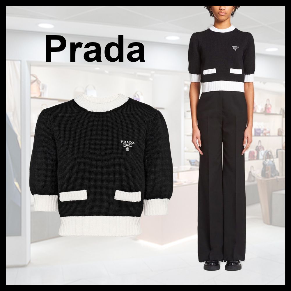 Prada☆ クロップドセーター (PRADA/ニット・セーター