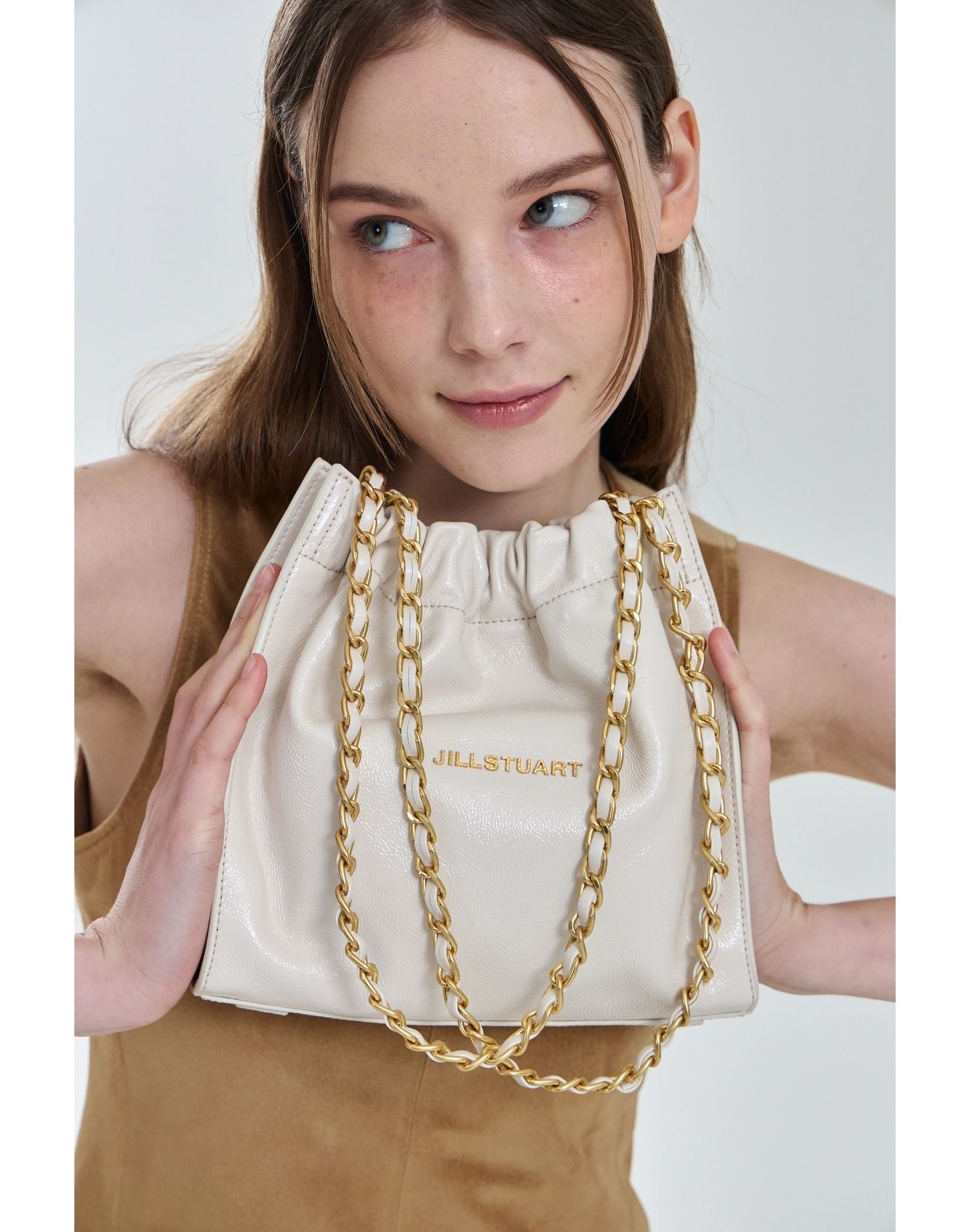 [JILLSTUART]★Coco Chain Shoulder Bag S ショルダーバッグ★ JILLSTUART] COCO チェーン NYLON ショルダーバッグ S ☆24SS