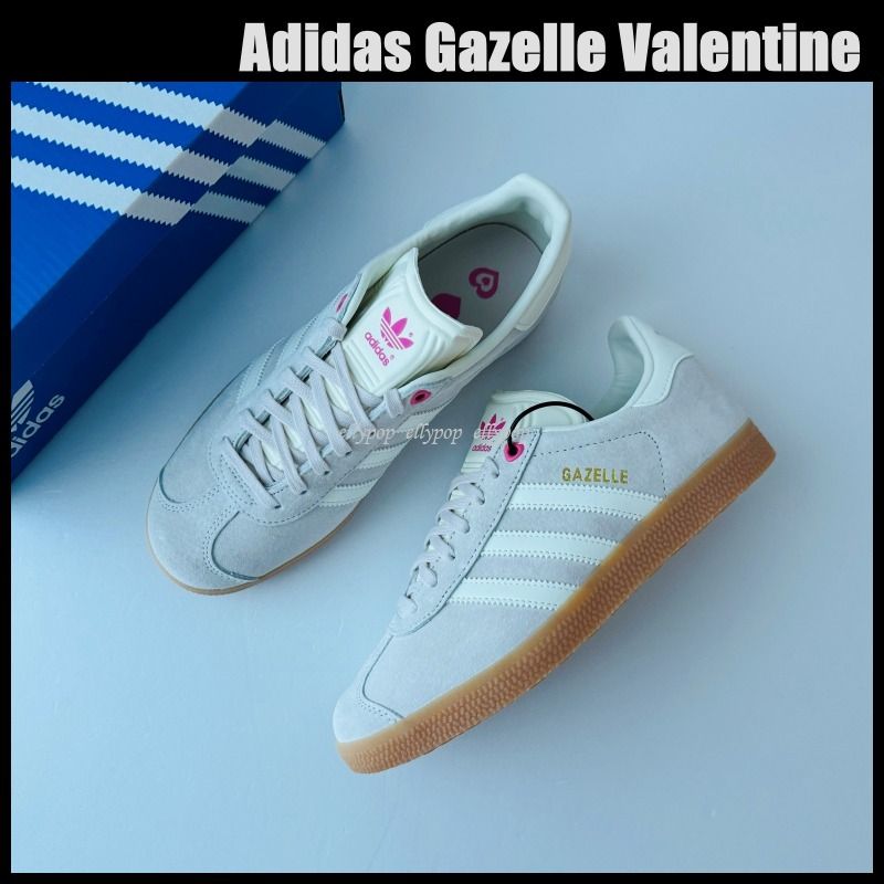 【人気ショップが最安値挑戦！】 Adidas Gazelleアディダス ガゼル バレンタインデーモデルハート 靴