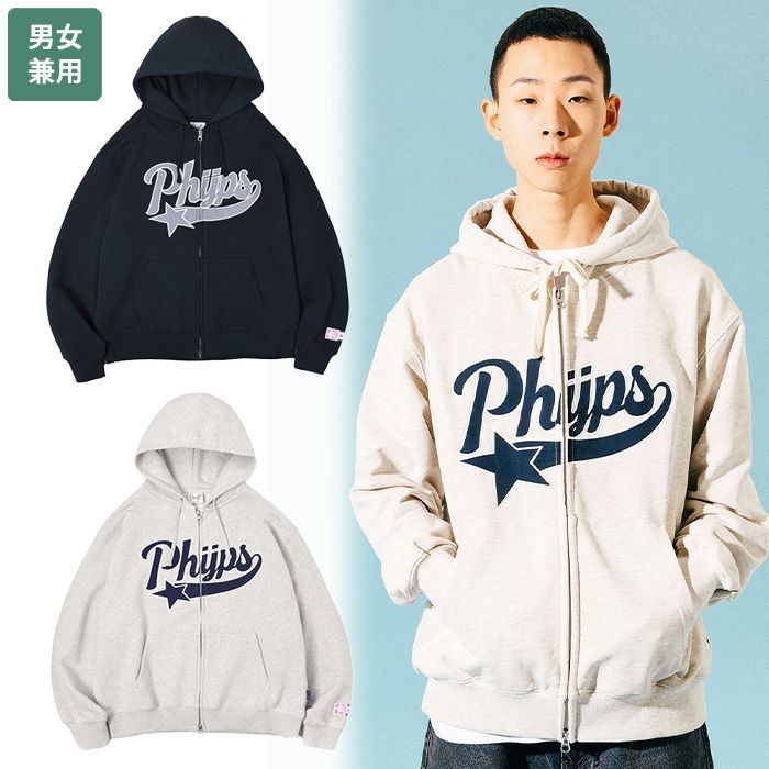 ブランド通販サイト STAR PHYPS ミンジ☆PHYPS☆韓国 ☆Newjeans TAIL UP ZIP HOODIE アイドル