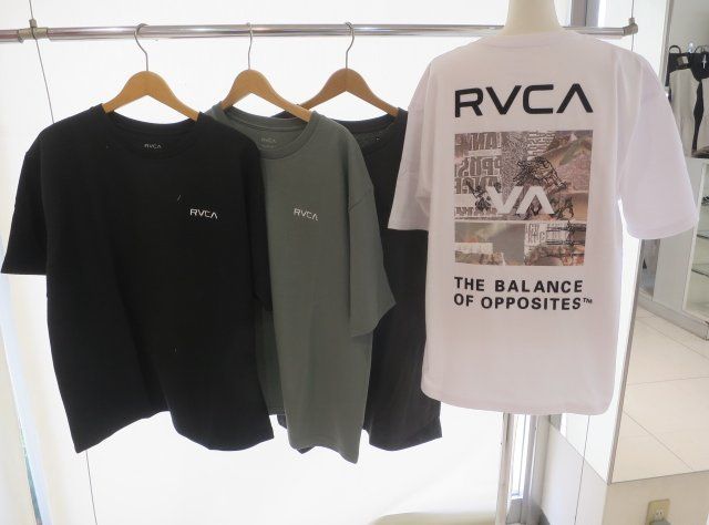 【RVCA】ボックスロゴ Tシャツ ★男女共におすすめ♪ RVCA】ボックスロゴ Tシャツ ☆男女共におすすめ♪ (RVCA/T