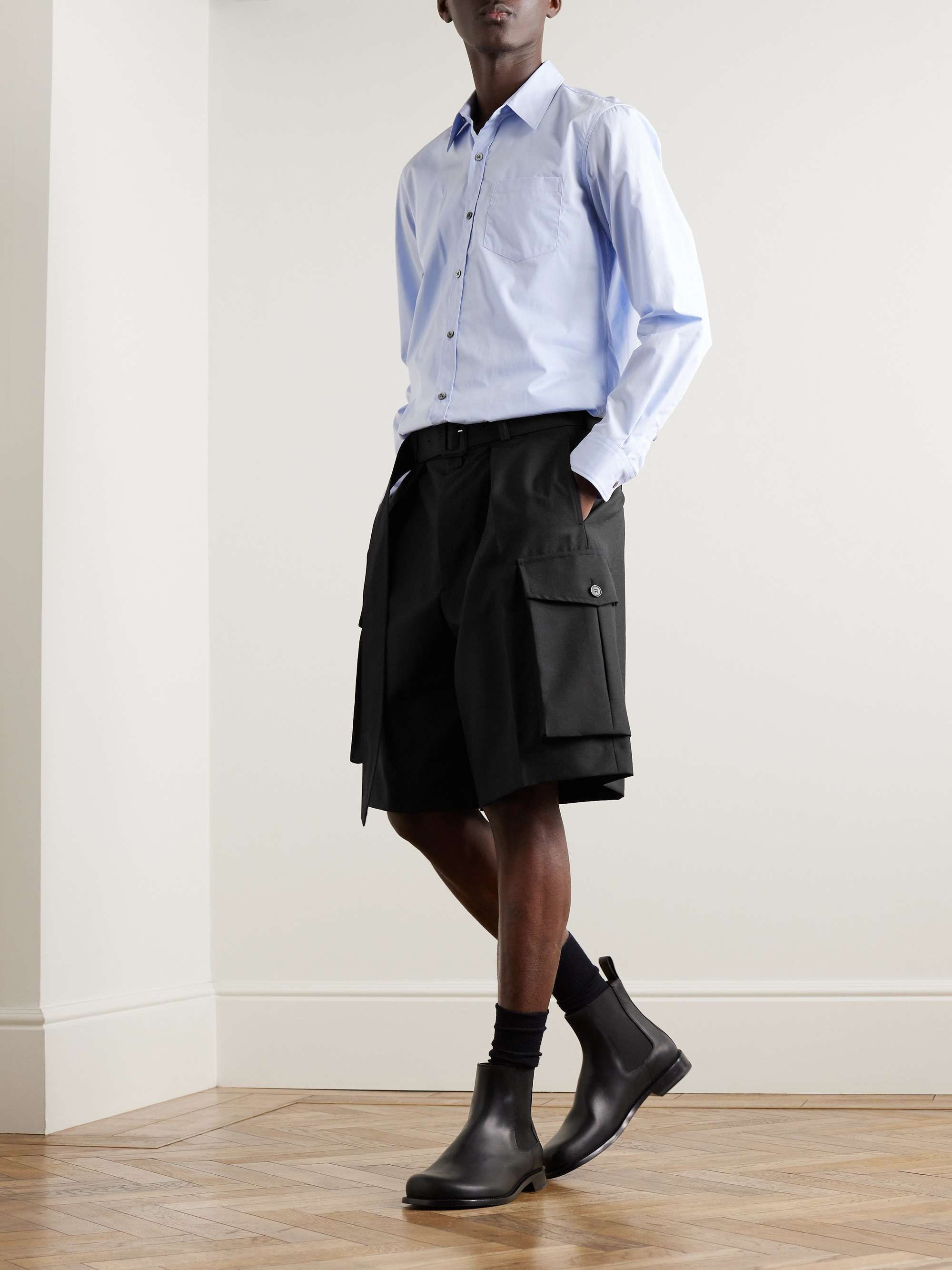 関税・送料込】Dries Van Noten 24SS ピアビスカーゴショート