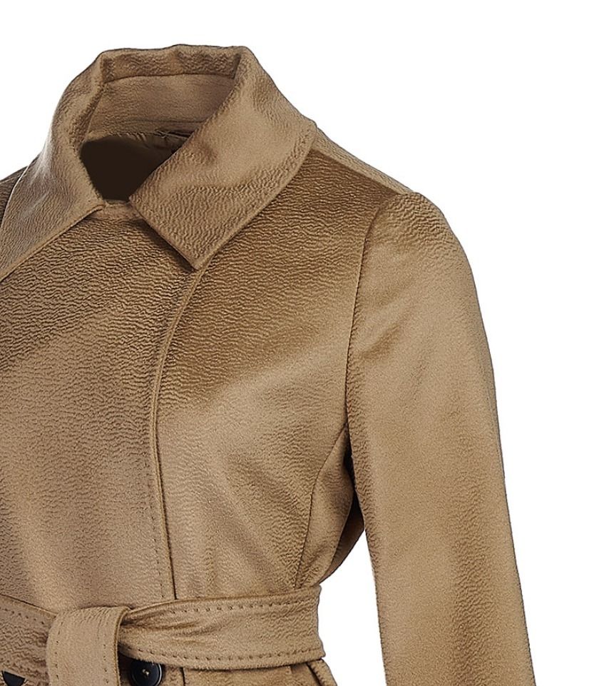 ☆送料・関税込☆Max Mara★BCOLLAG★ウールコート★ Bコラージュ] ピュア ヴァージンウール コート, black