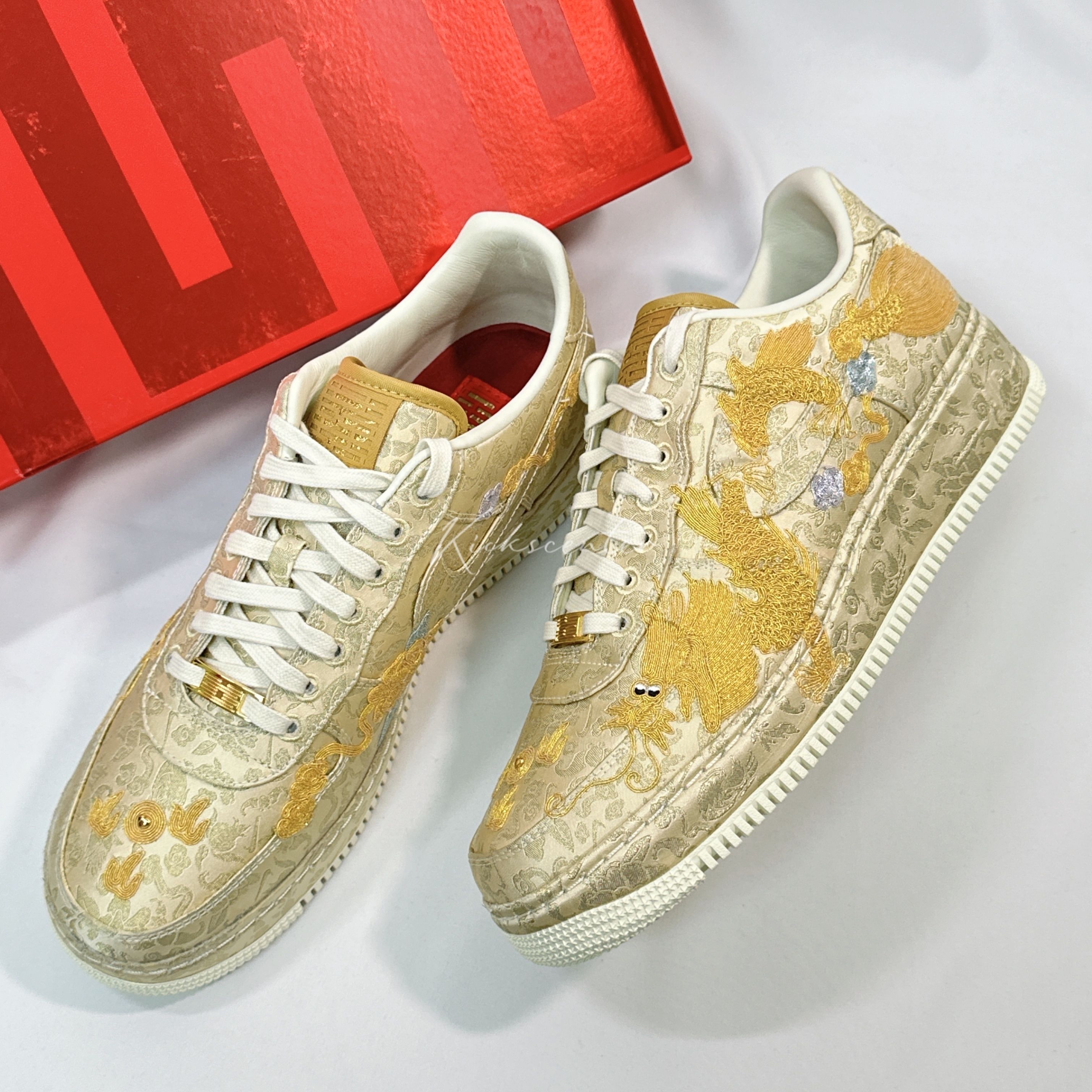 ☆ナイキ☆Air Force 1 Low 07 メンズ CNY 辰年 刺繍 龍 (Nike