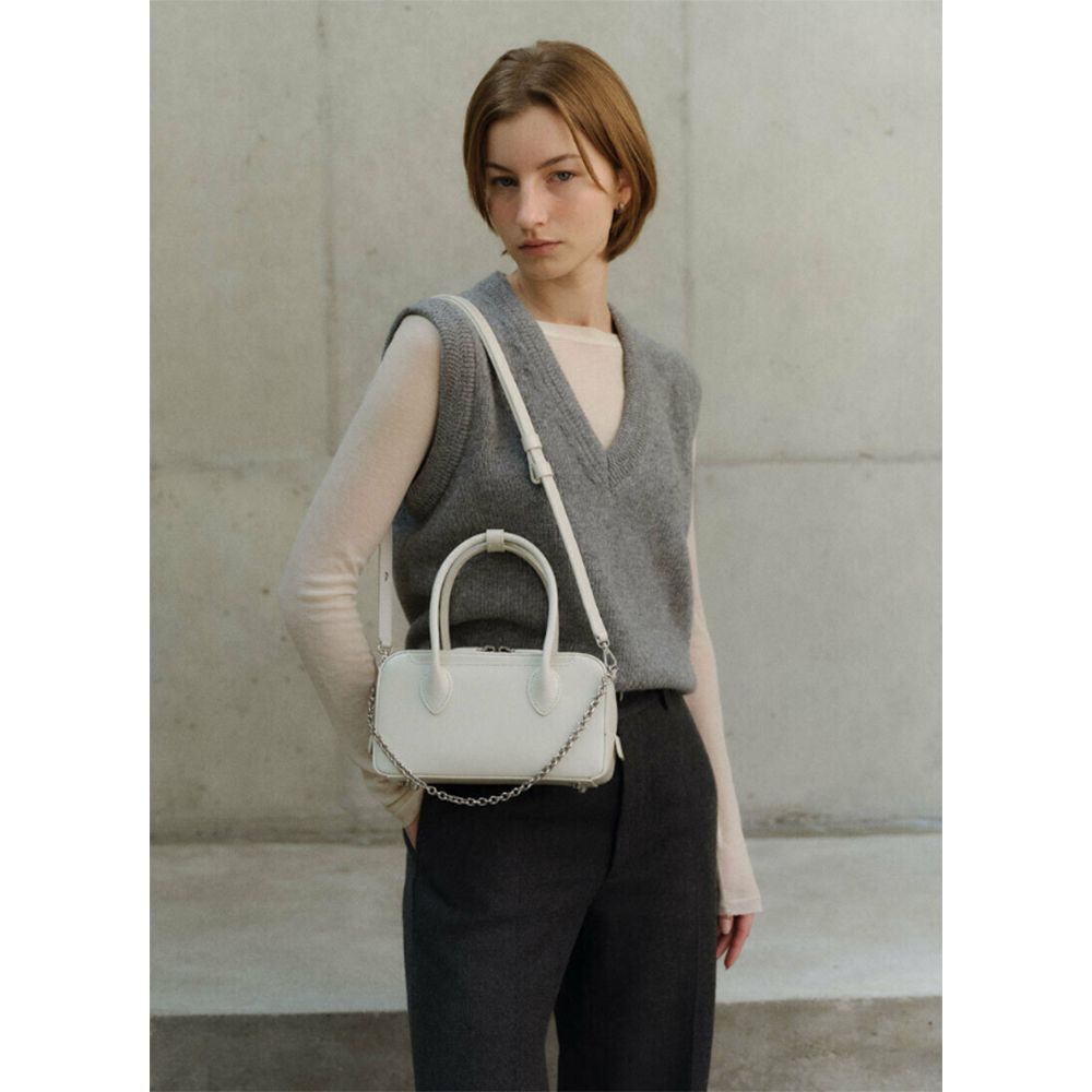 【DE MERIEL】Bowling Bag Medium☆24SS☆韓国 人気☆バッグ DE MERIEL】Bowling Bag Medium☆24SS☆韓国 人気☆バッグ (DE
