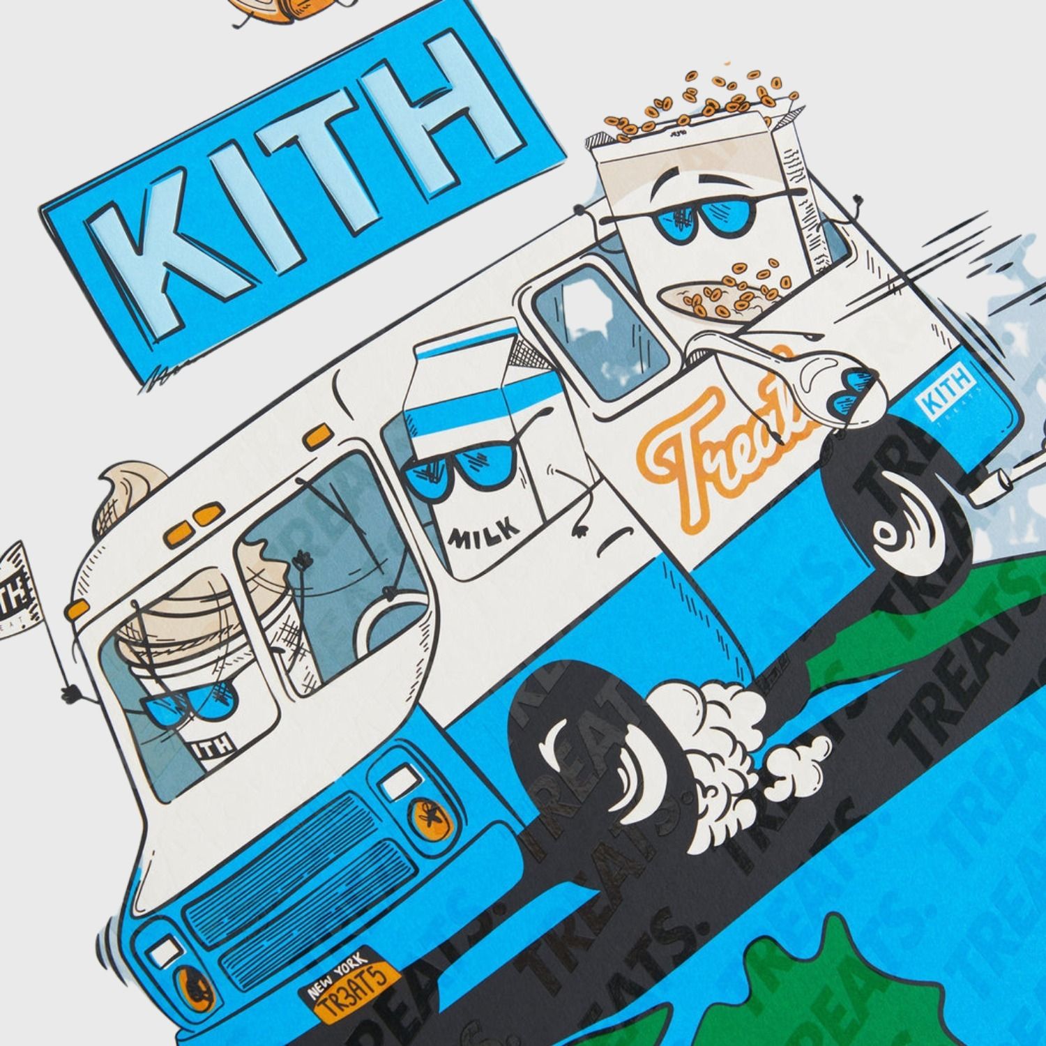 KITH Treats キス トリーツ Cereal Crew シリアルクルー Tシャツ KITH Treats キス トリーツ Cereal Crew シリアルクルー Tシャツ