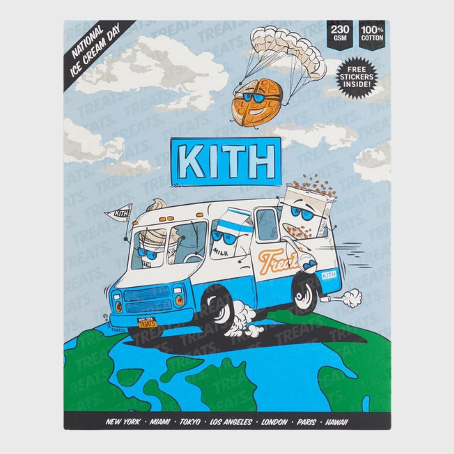 KITH Treats キス トリーツ Cereal Crew シリアルクルー Tシャツ KITH Treats キス トリーツ Cereal Crew シリアルクルー Tシャツ