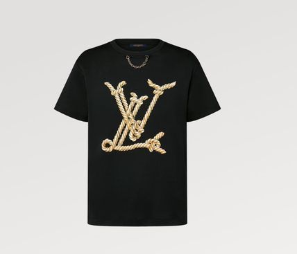 LOUIS VUITTON Tシャツ・カットソー 紺 4103425E0089 楽天市場】ルイヴィトン（柄無地）（Tシャツ・カットソー