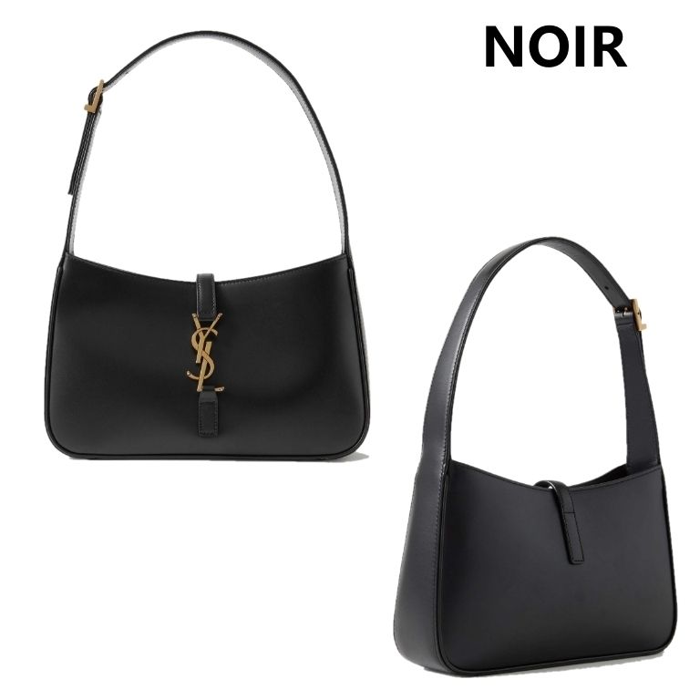 ショルダーバッグ・ポシェット Saint Laurent SS25 LE 5A7 (6572282R20W 9207) SAINT LAURENT】LE 5 A 7 ホーボーバッグ スムースレザー (Saint