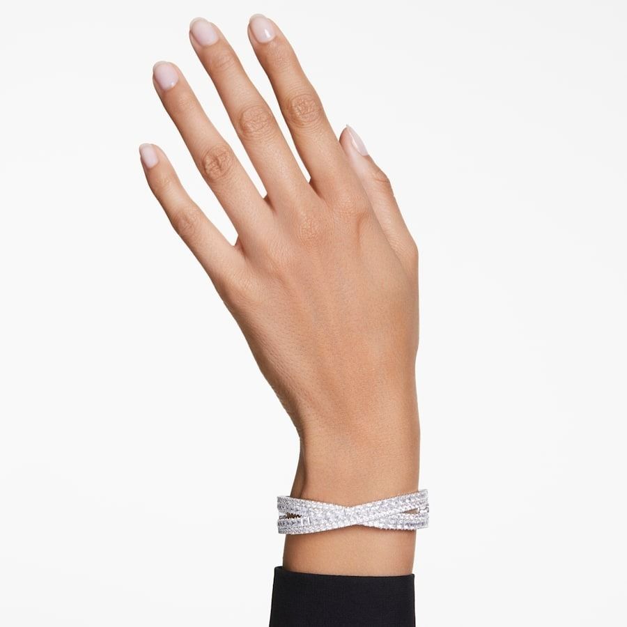 驚きの値段で VIP価格【SWAROVSKI】スワロフスキー Hyperbola バングル アクセサリー