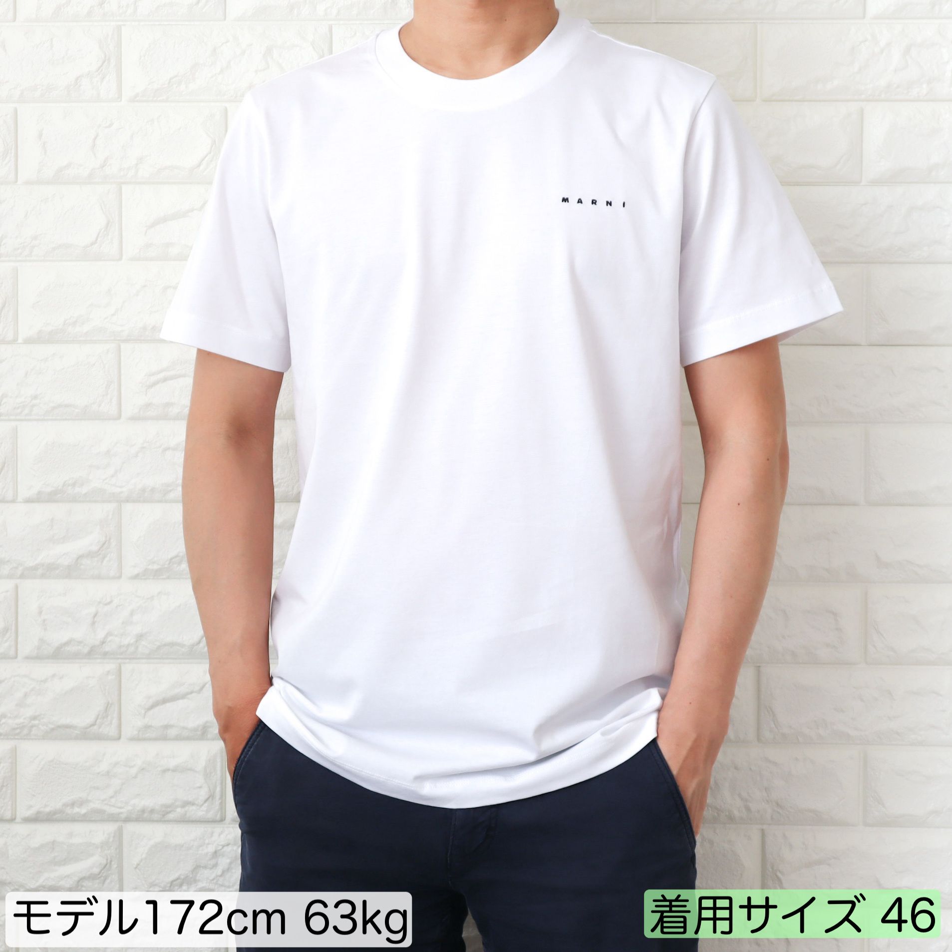 美品・人気デザイン】マルニ☆センターロゴTシャツ 定番カラー