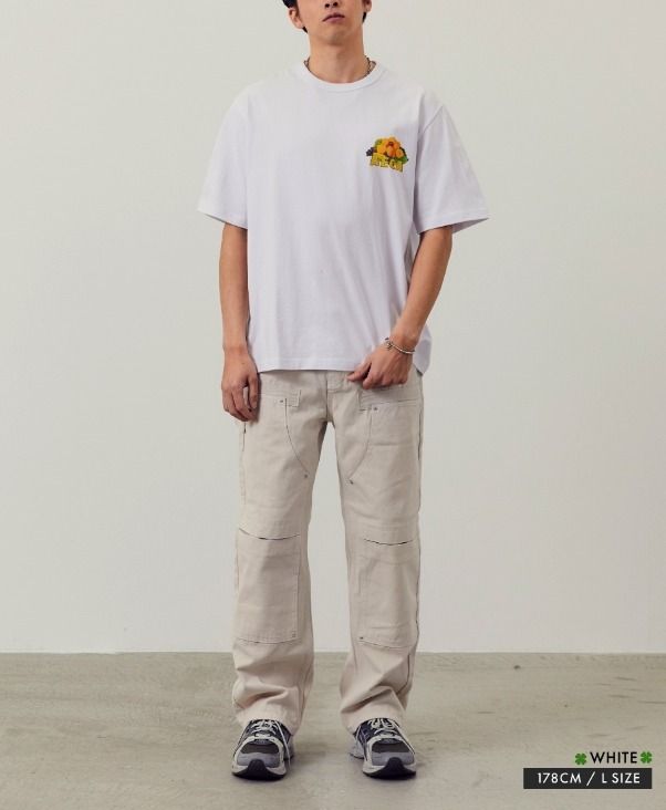 ◆24SS AECA WHITE AECA TROPICAL ロングTシャツ◆ ◇24SS AECA WHITE TROPICAL FRUITS Tシャツ/2色◇ (AECA WHITE