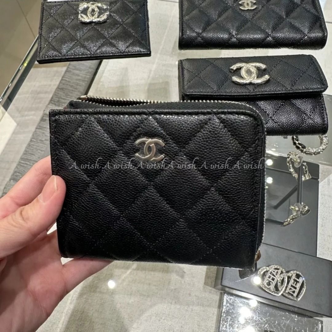 コンパクトで使いやすい】CHANEL ミニ財布 (CHANEL/折りたたみ