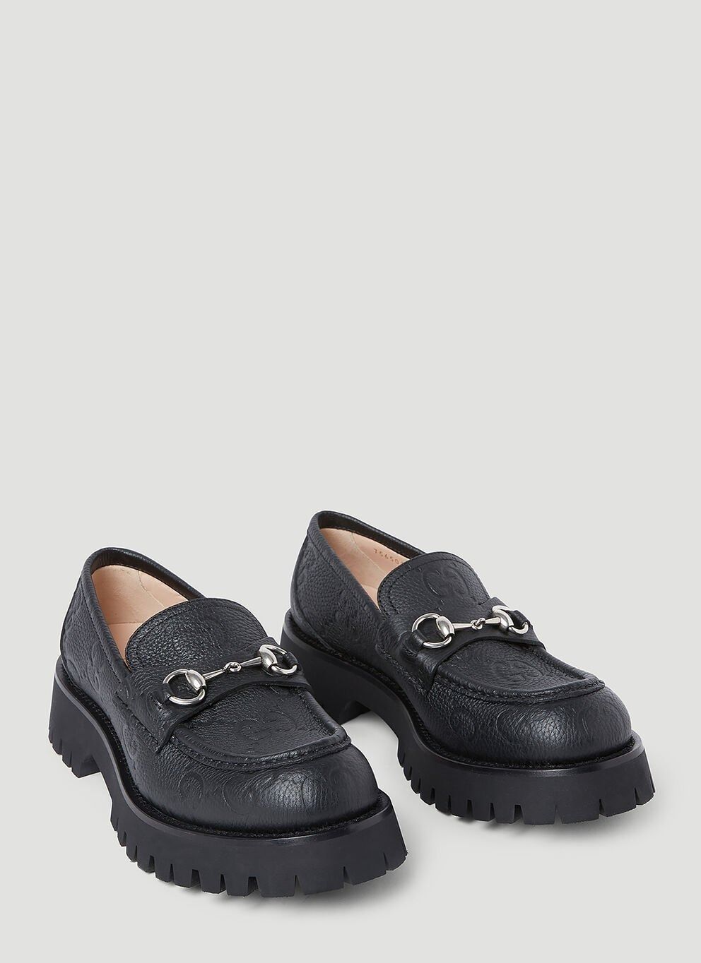 GUCCI 】 GG ラグローファー ブラック 【グッチ】 (GUCCI