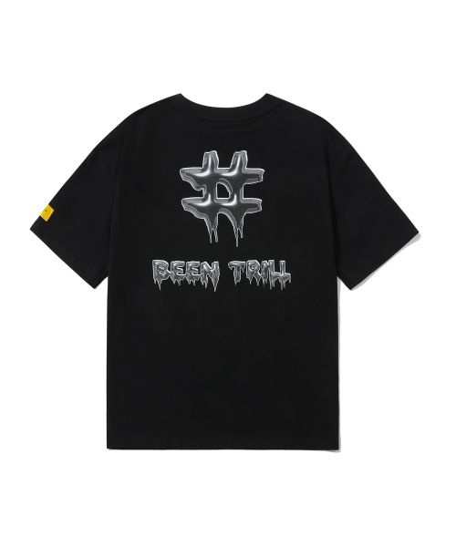 BEENTRILL■Horror Drippy OverFit Short T-shirt■送料込 BEENTRILL□Horror Drippy OverFit Short T-shirt□送料込 (BEEN