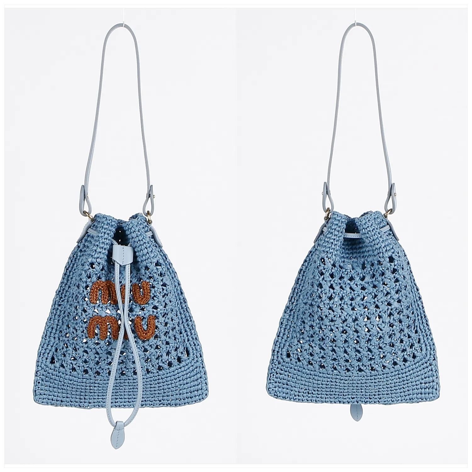 MIU MIU かごミニバッグ (MiuMiu/かごバッグ) 5ND016 2DO1 F0889