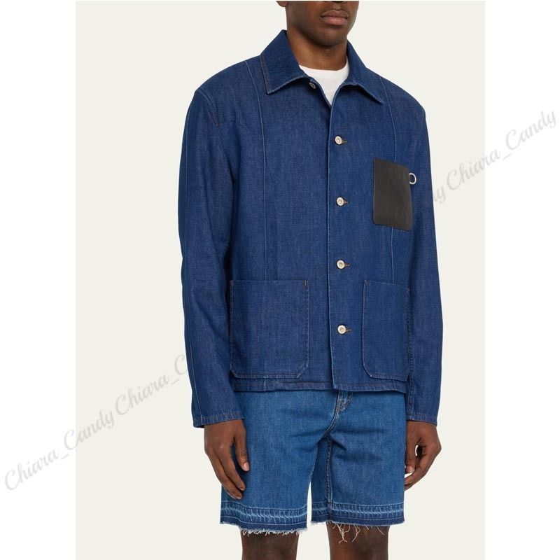 【24SS NEW】LOEWE_man / アナグラム ワークウェア ジャケット 24SS NEW】LOEWE_man / アナグラム ワークウェア ジャケット