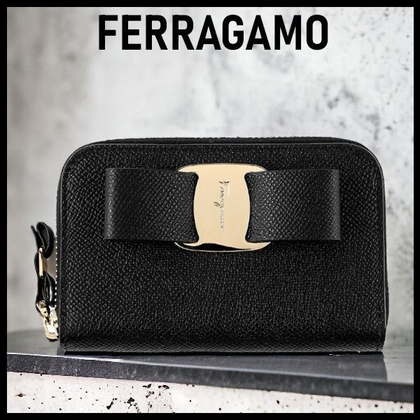 Ferragamo】フェラガモ VARA カードケース ミニ財布 (FERRAGAMO