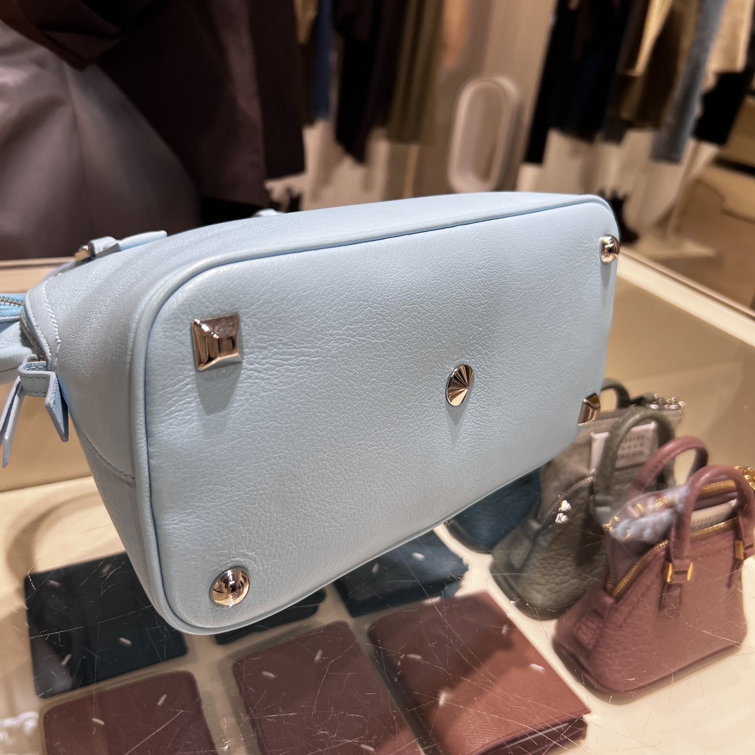 マルジェラ】セール 5AC MINI ショルダー スカイブルー (Maison