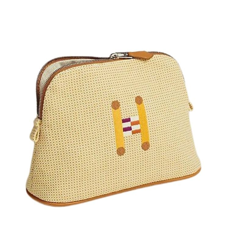 ☆可愛いHデザイン☆【HERMES】ボリードポーチ クレイジーH ミニ