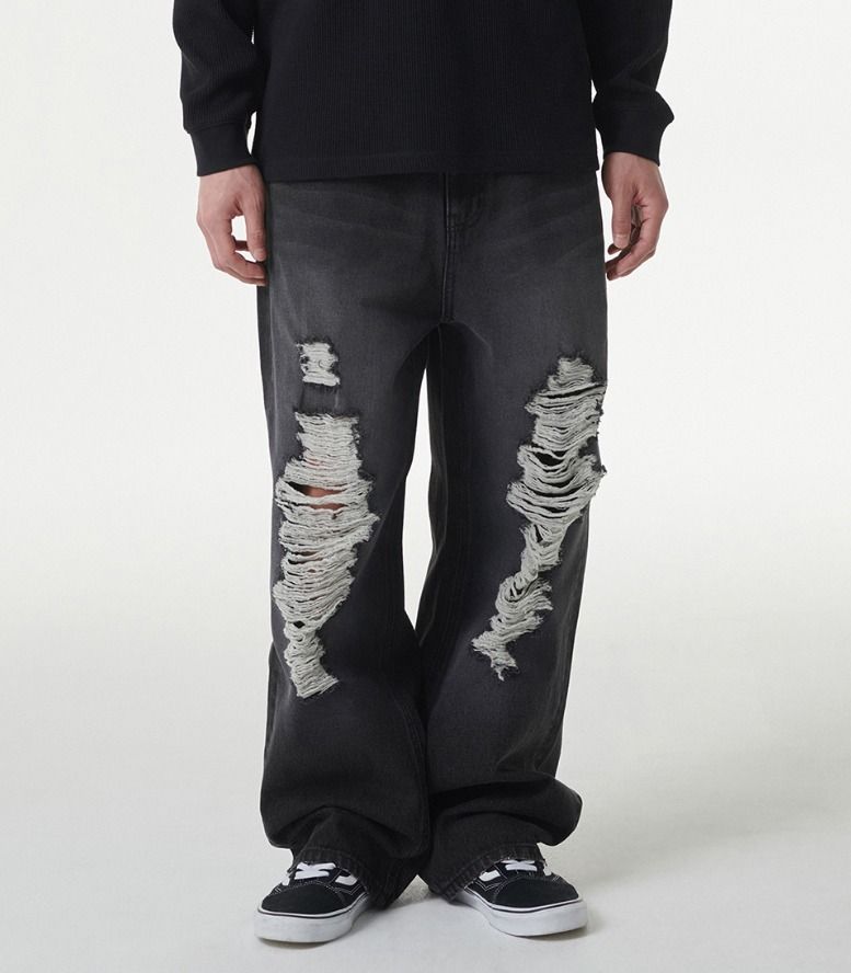 MUSINSA STANDARD MEN'S_裏起毛ワイドデニムパンツ_4色 MUSINSA STANDARD MEN'S_裏起毛ワイドデニムパンツ_4色