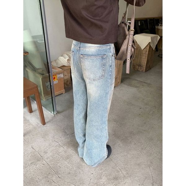 LCB-2402-007 パンツ デニム Gパン ダメージ ビンテージ ワイド LCB-2402-007 パンツ デニム Gパン ダメージ ビンテージ ワイド