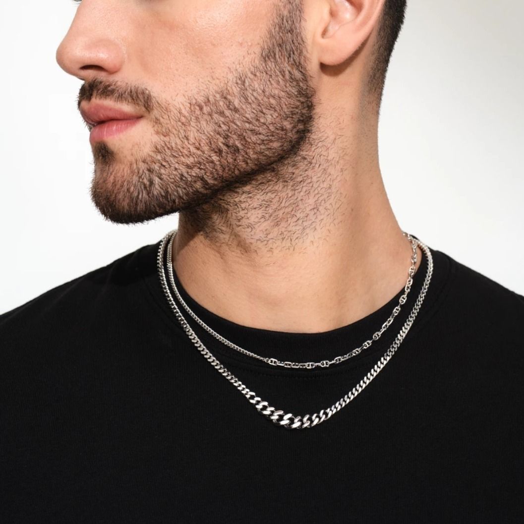 ★エレガントなデザイン【Tom Wood】Lou Chain Silver Lou Chain - Tom Wood Project Official Online Store