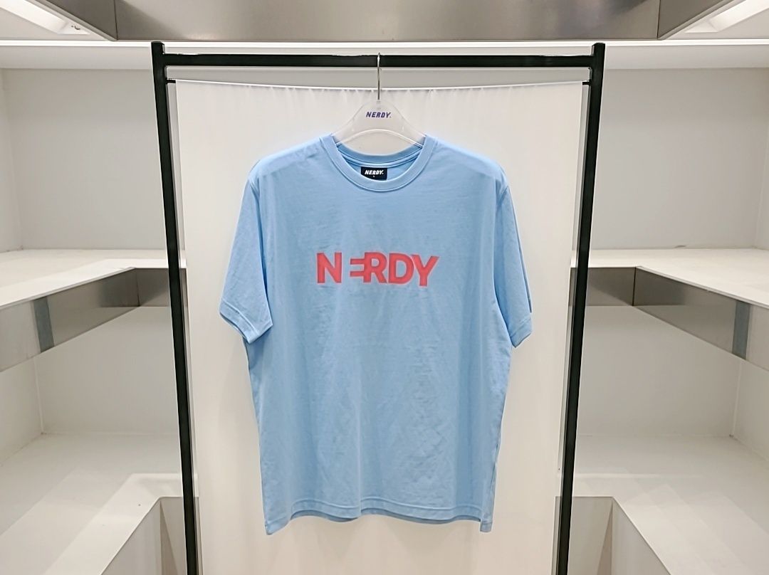 NERDY ]☆韓国人気☆24SS☆BLENK BIG LOGO S/S T-SHIRT (24SS