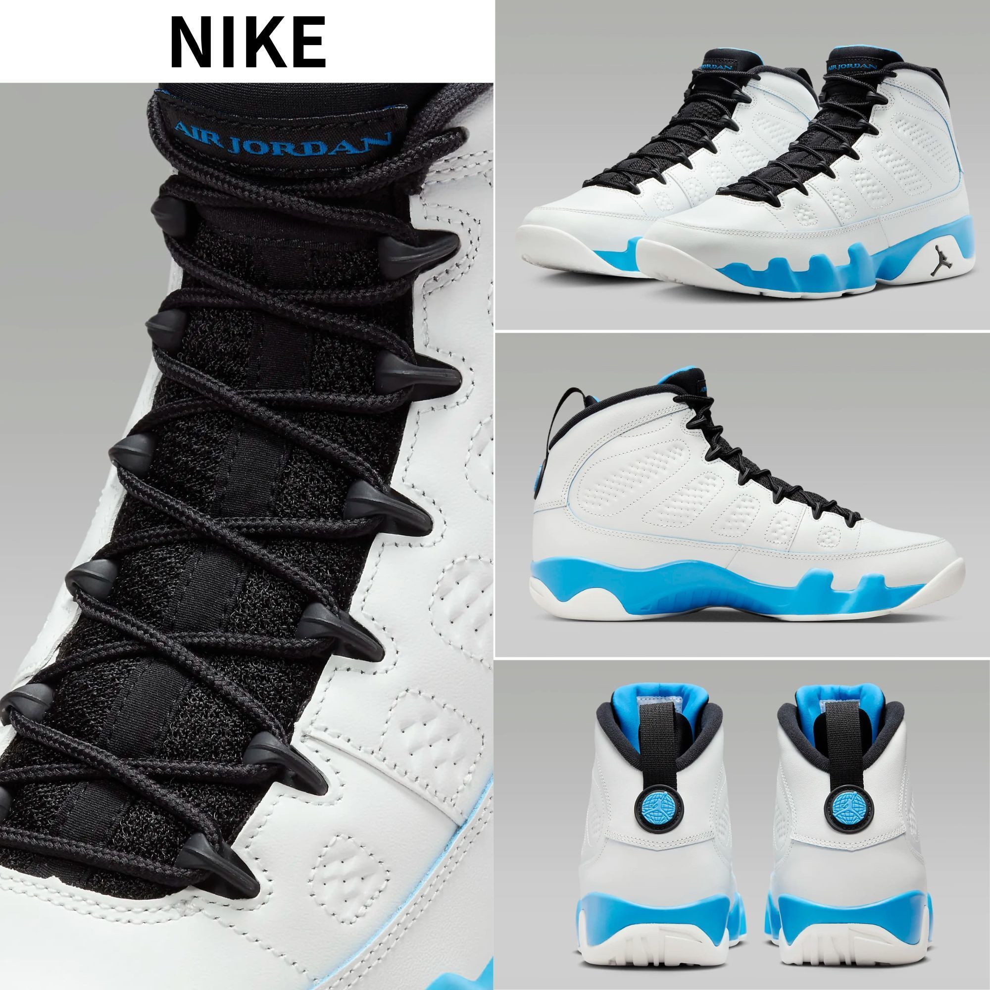 Nike Air Jordan 9 Retro 2022 Particle Grey US Mens 9.5