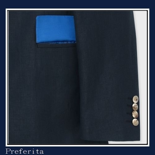 Paul Smith】リネン シングル2B ジャケット 清涼感 通気性 (Paul