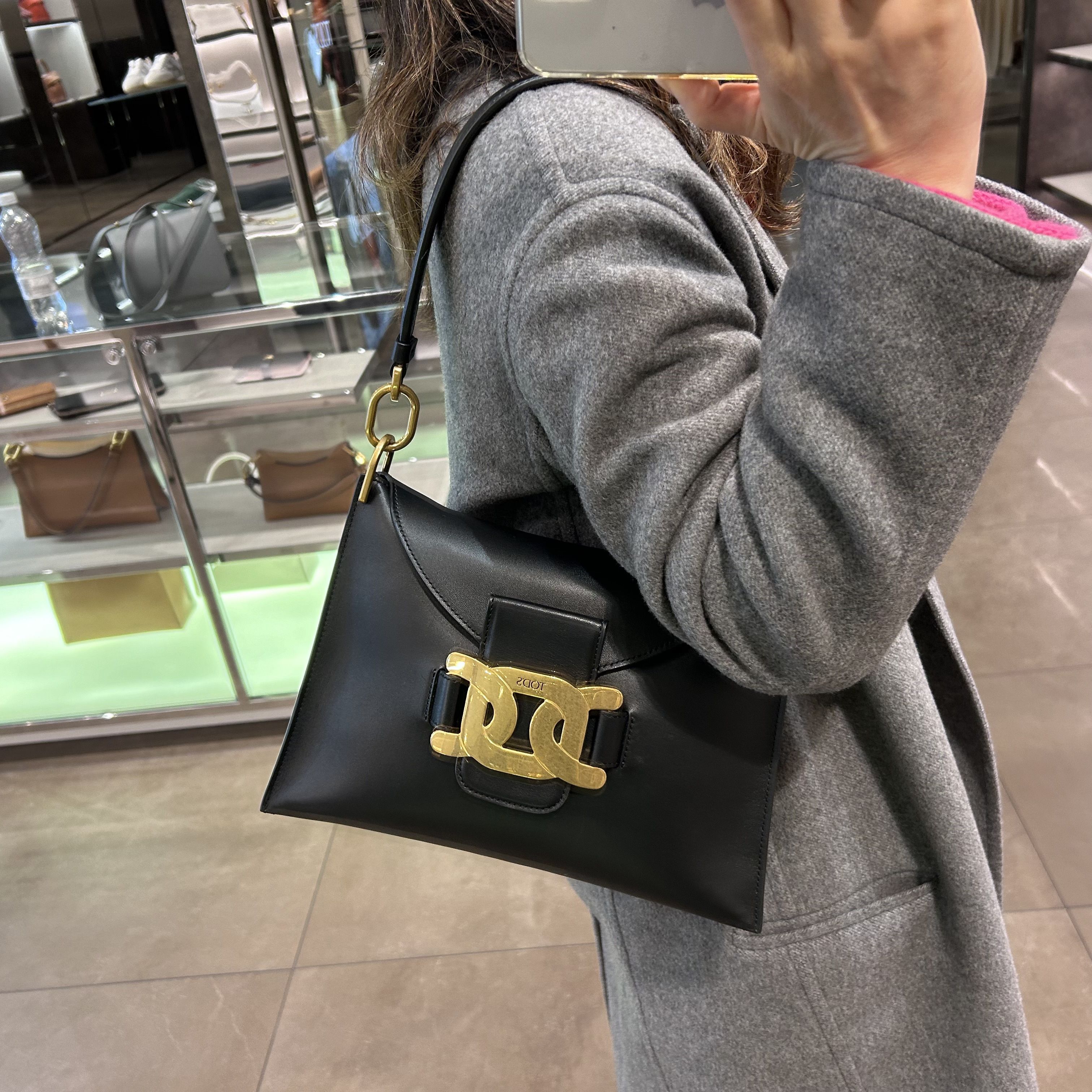 TOD'S TODS トッズ ショルダーバッグ T CASE ティーケース