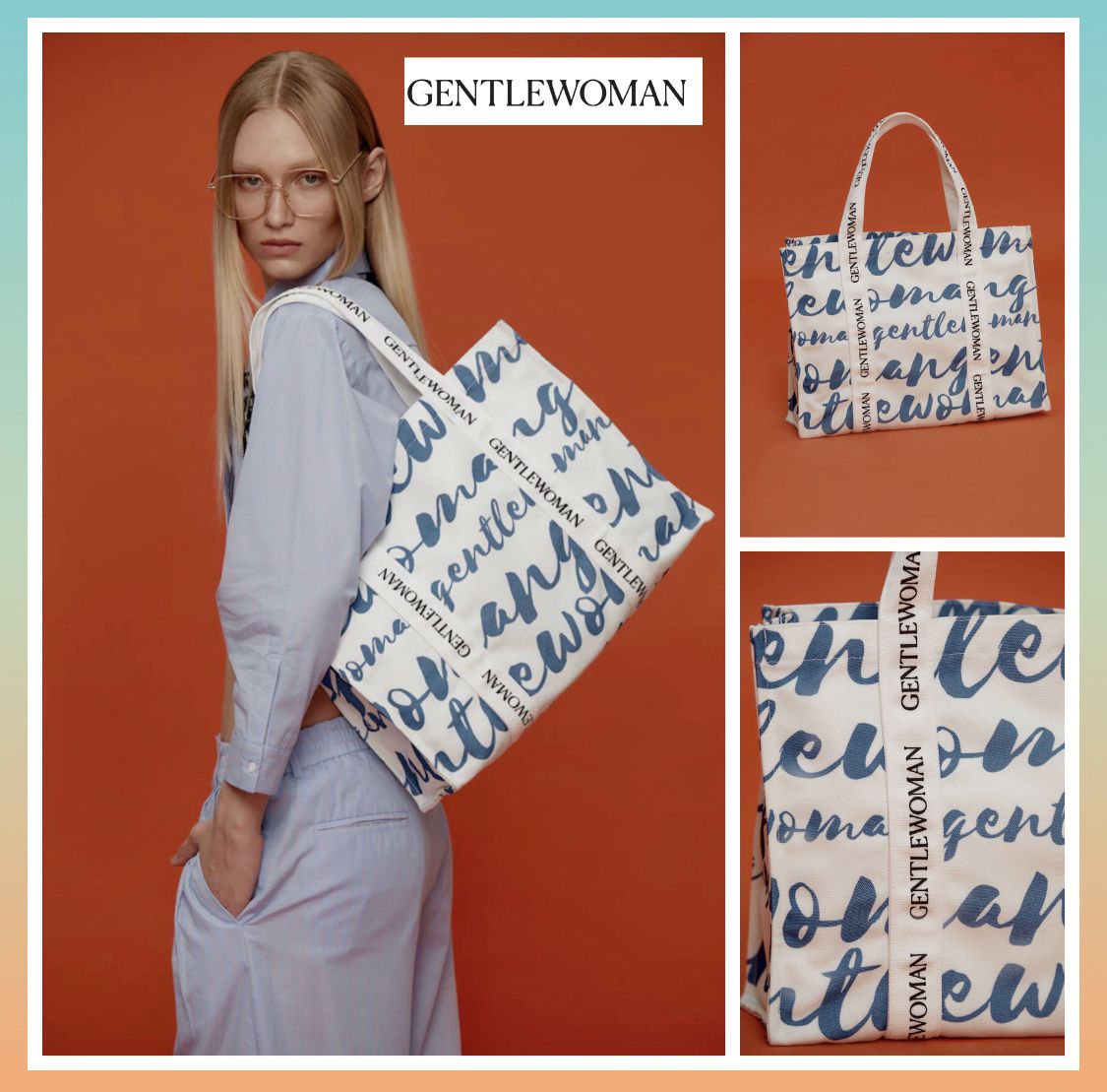 GENTLEWOMAN☆日本未入荷☆OCEAN WAVE BOX TOTE トートバッグ