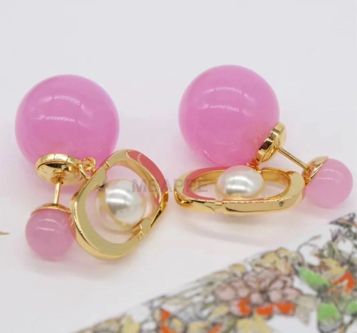 上品なパール♪【Dior】Dior Tribales ピアス (Dior/ピアス
