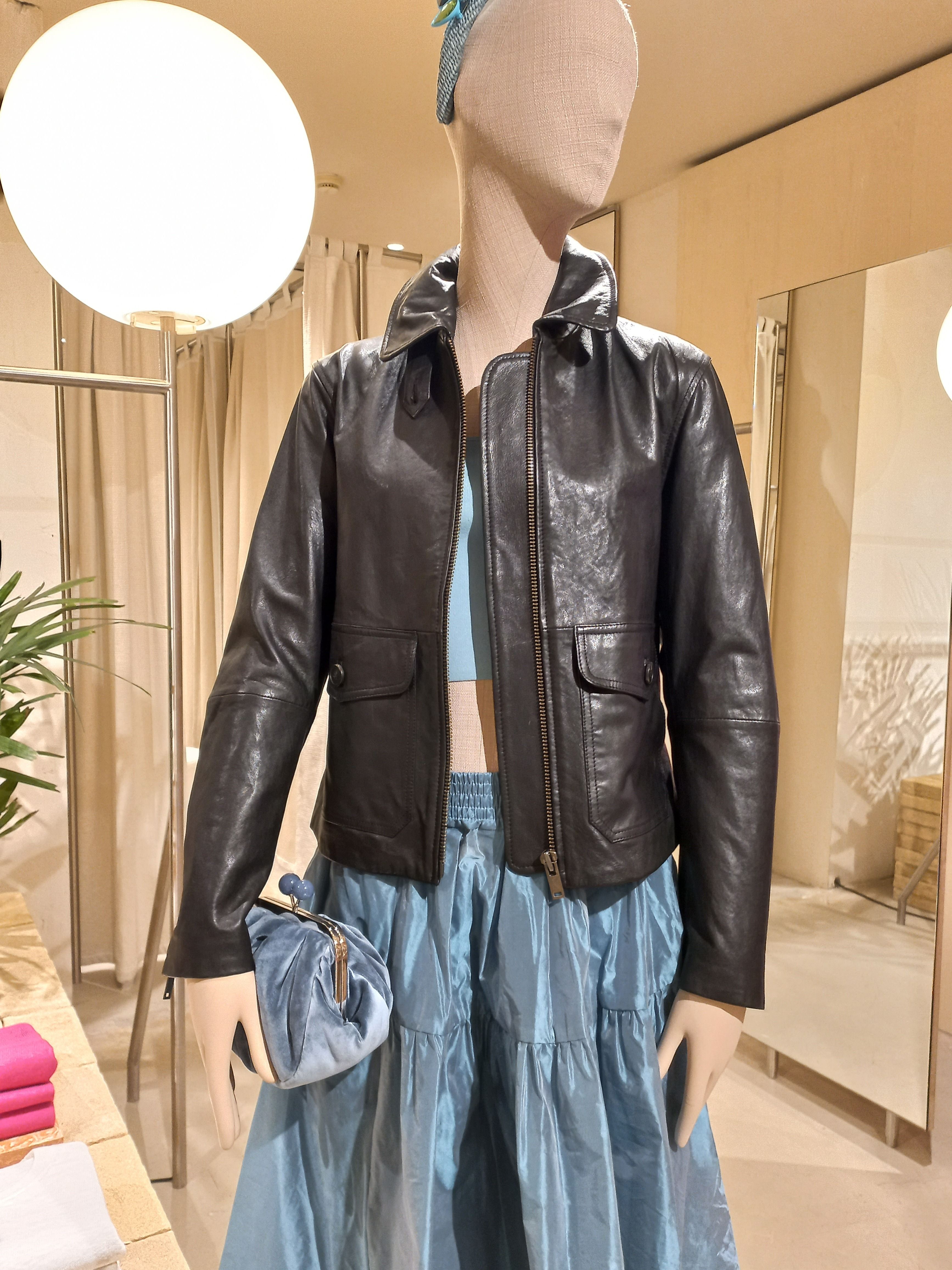 Max Mara weekend レザーjkt