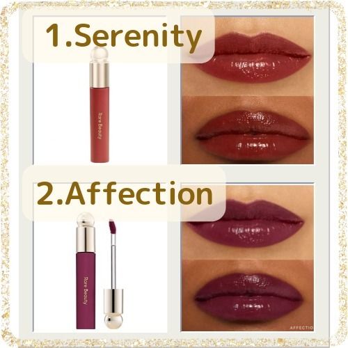 レアビューティー　ソフトピンチティンティド　リップオイル　2セット Soft Pinch Tinted Lip Oil｜Rare Beautyの人気色を比較 - Rare