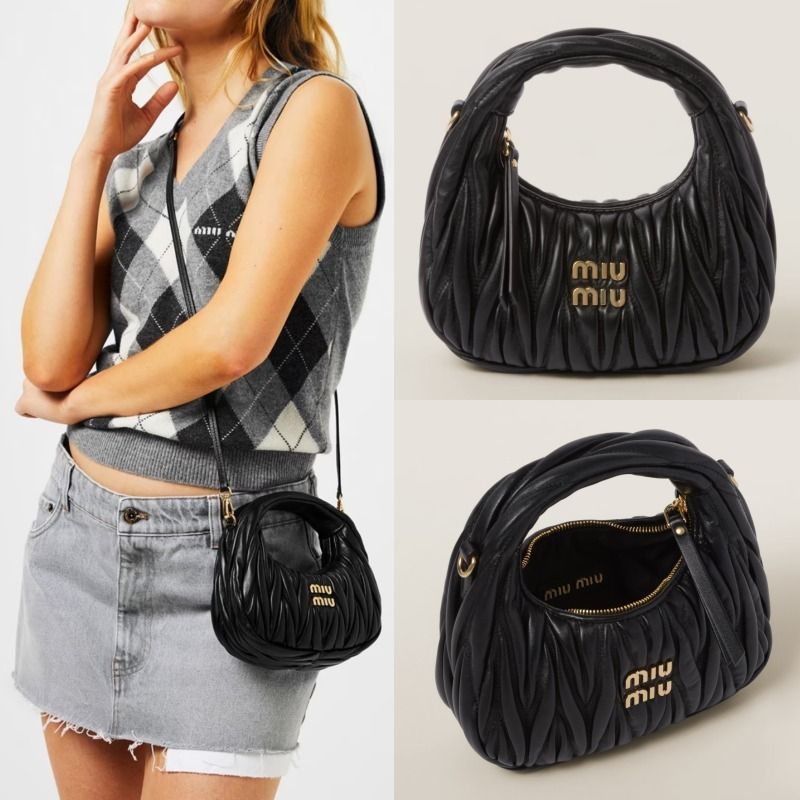 大人気【MIU MIU】ワンダー マテラッセレザーホーボーミニバッグ 三越伊勢丹 | MIU MIU/ミュウミュウ通販 | ワンダー マテラッセ