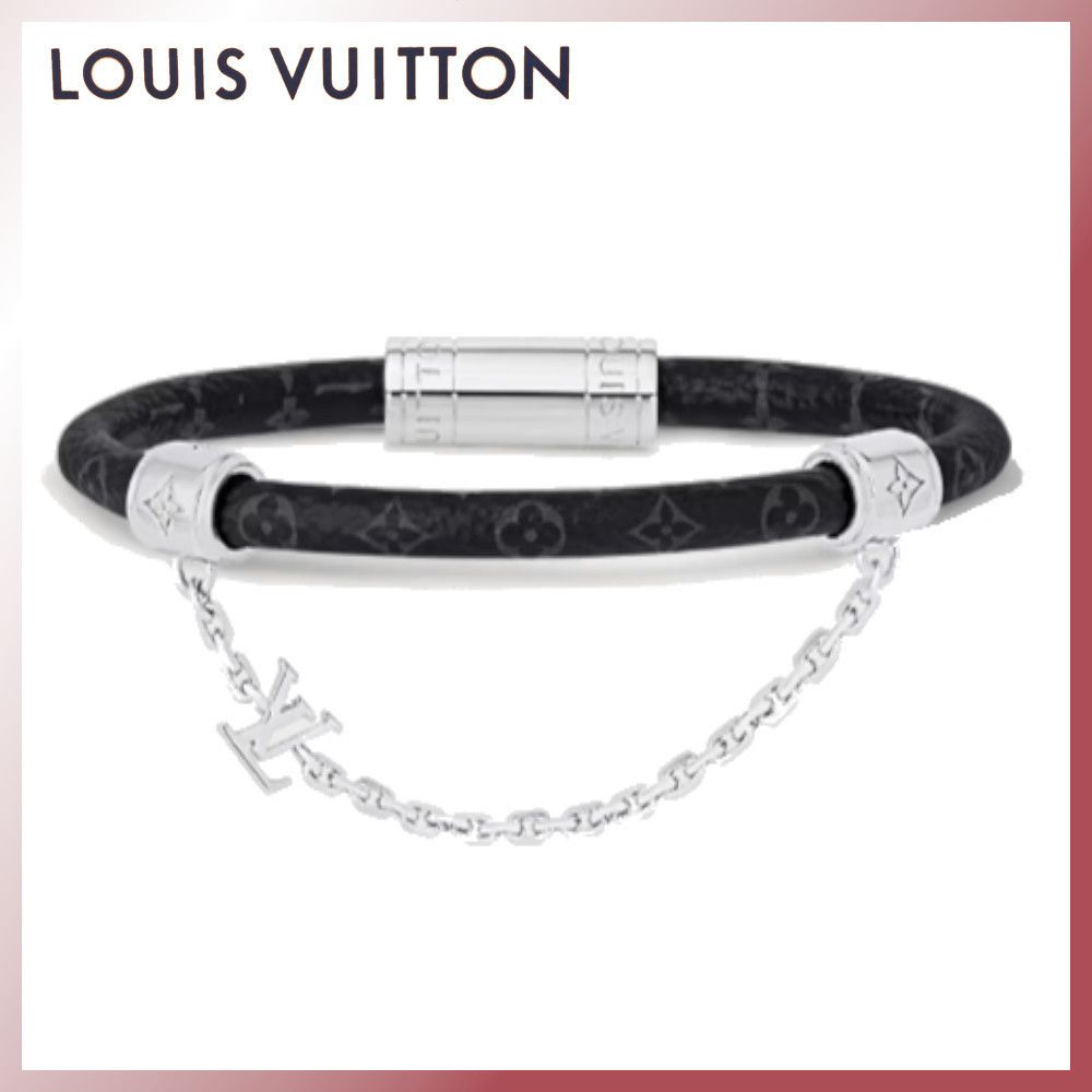 国内発☆Louis Vuitton☆ハートチャーム付きブレスレット (Louis