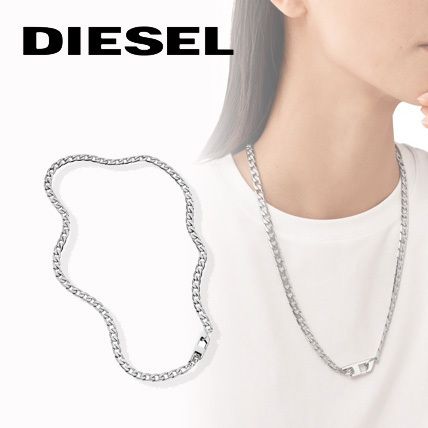 DX1497 Stainless steel chain necklace｜シルバー｜ウィメンズ